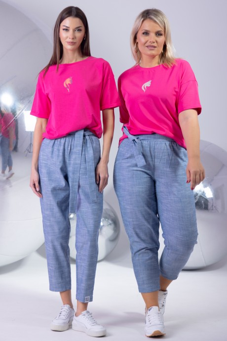Футболка KIVVIWEAR 4026 189 фуксия размер 42-58 #4