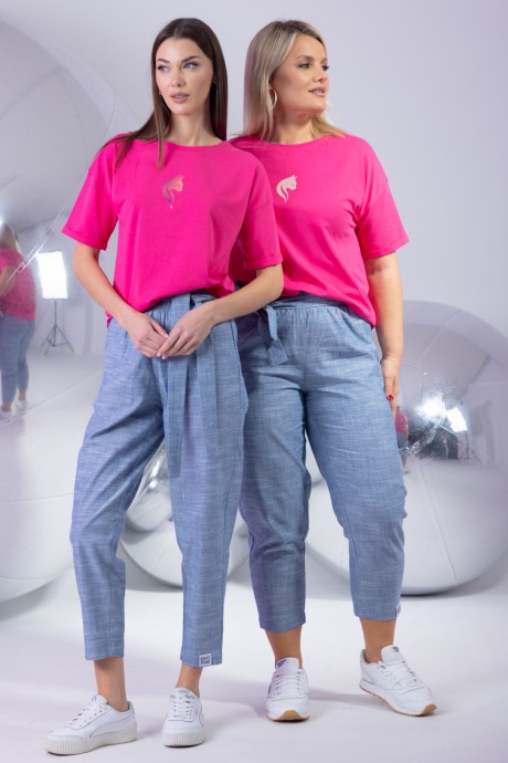 Футболка KIVVIWEAR 4026 189 фуксия размер 42-58 #5