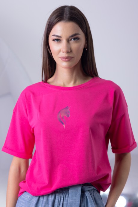 Футболка KIVVIWEAR 4026 189 фуксия размер 42-58 #6