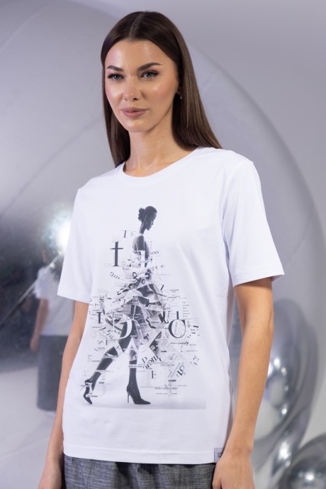 Майка KIVVIWEAR 4039 25 белый размер 42-58 #7