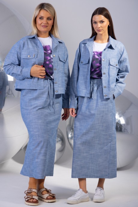 Костюм/комплект KIVVIWEAR 43234322 03 голубой размер 42-56 #1
