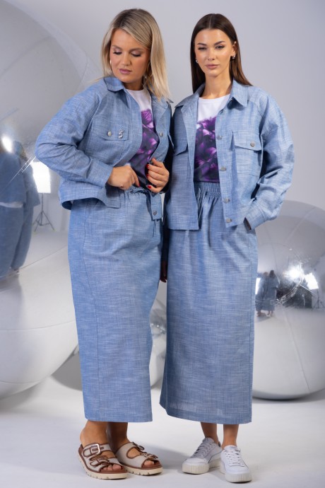 Костюм/комплект KIVVIWEAR 43234322 03 голубой размер 42-56 #2