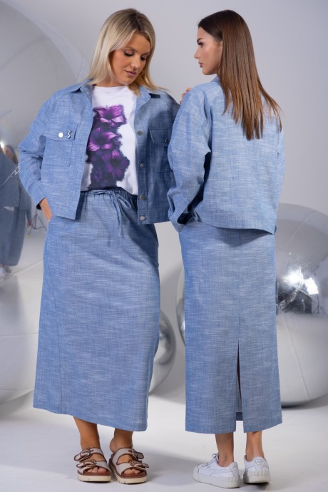 Костюм/комплект KIVVIWEAR 43234322 03 голубой размер 42-56 #7