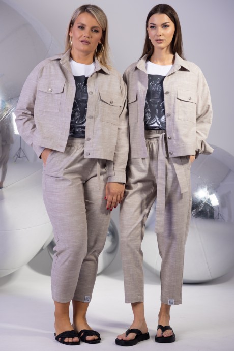 Костюм/комплект KIVVIWEAR 43234324 02 бежевый размер 42-56 #2
