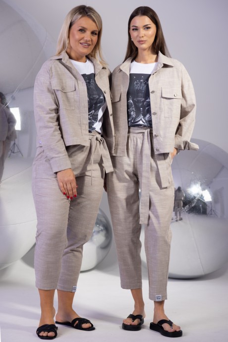 Костюм/комплект KIVVIWEAR 43234324 02 бежевый размер 42-56 #5