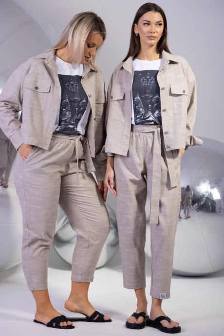 Костюм/комплект KIVVIWEAR 43234324 02 бежевый размер 42-56 #6