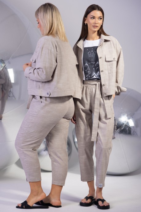 Костюм/комплект KIVVIWEAR 43234324 02 бежевый размер 42-56 #9