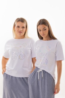 Футболка KIVVIWEAR 4026 197 белый #1