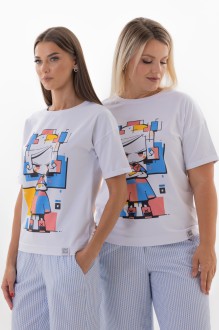 Футболка KIVVIWEAR 4026 199 белый #1