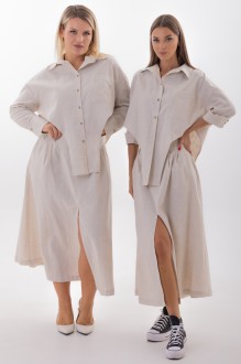 Юбка KIVVIWEAR 43264327 01 бежевый #1