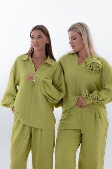 Блузка KIVVIWEAR 4330 02 лайм #1