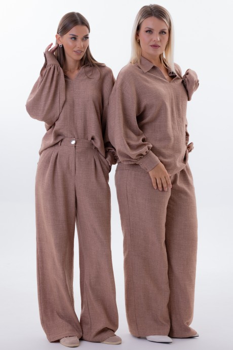 Брюки KIVVIWEAR 4331 01 коричневый размер 42-58 #2