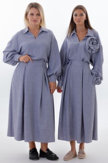 Юбка KIVVIWEAR 4332 04 серый #1