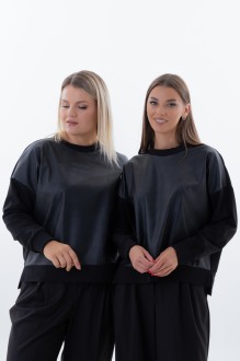 Джемпер (кофта) KIVVIWEAR 4333 01 черный #1