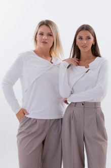 Джемпер (кофта) KIVVIWEAR 4334 01 молочный #1
