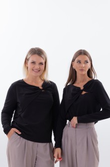 Джемпер (кофта) KIVVIWEAR 4334 02 черный #1