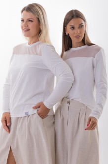 Джемпер (кофта) KIVVIWEAR 4335 01 молочный #1