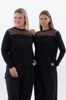 Джемпер (кофта) KIVVIWEAR 4335 02 черный #1