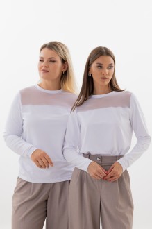 Джемпер (кофта) KIVVIWEAR 4335 03 белый #1