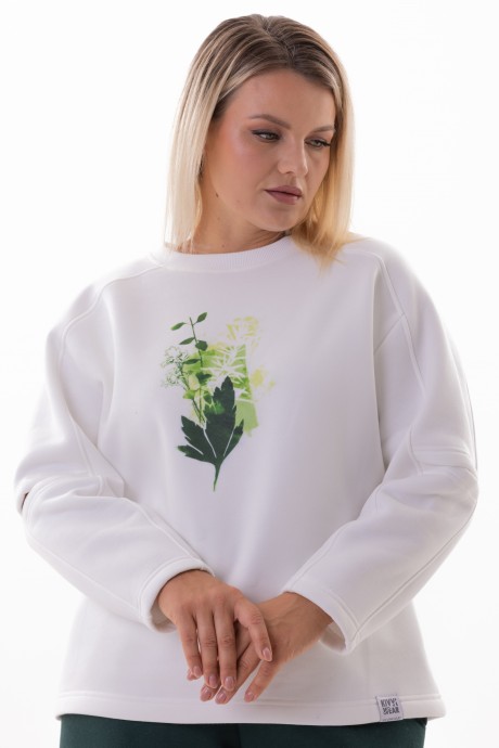 Свитшот KIVVIWEAR 4223 08 экрю размер 42-56 #7