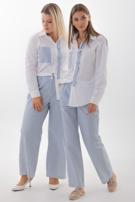 Брюки KIVVIWEAR 4341 01 синий размер 42-58 #3
