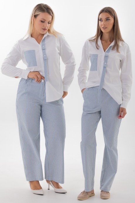 Брюки KIVVIWEAR 4341 01 синий размер 42-58 #4