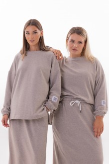 Джемпер (кофта) KIVVIWEAR 4342 01 капучино #1