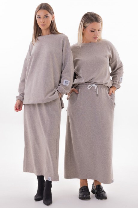 Костюм/комплект KIVVIWEAR 43424343 01 капучино размер 42-56 #5