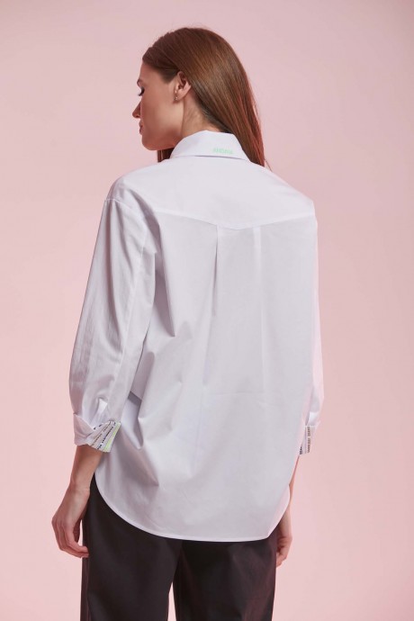 Рубашка ANDINA 103 белый размер 44-56 #4
