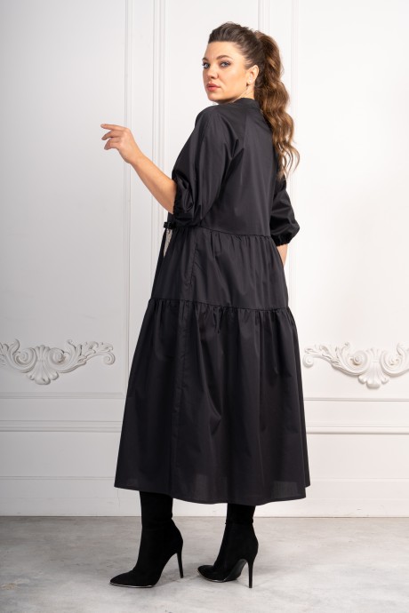 Платье ANDINA 812 черный размер 48-64 #4