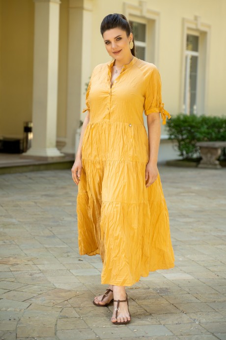 Платье ANDINA 806 манго размер 46-58 #4