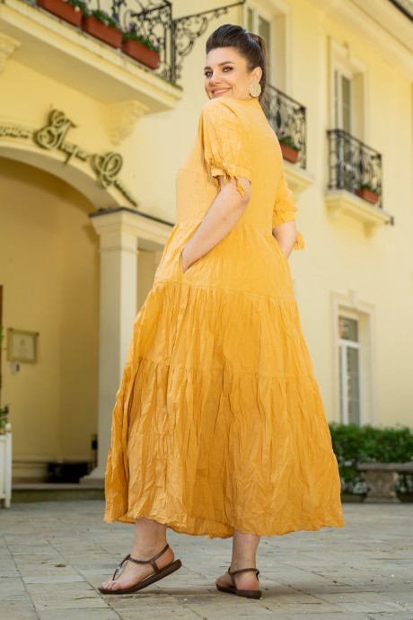 Платье ANDINA 806 манго размер 46-58 #5