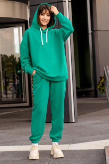 Спортивный костюм GO 3011/23-02 зеленый #1