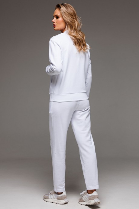 Спортивный костюм GO F3071/01-01 двойка белый размер 42-56 #5