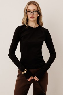 Джемпер (кофта) GO F1023 /40-02 черный