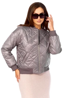 Бомбер Leanna-Style 6004 -2 сиреневый