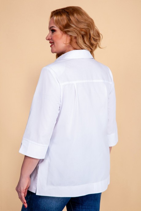 Блузка Lanetta 408 Белый размер 48-62 #3