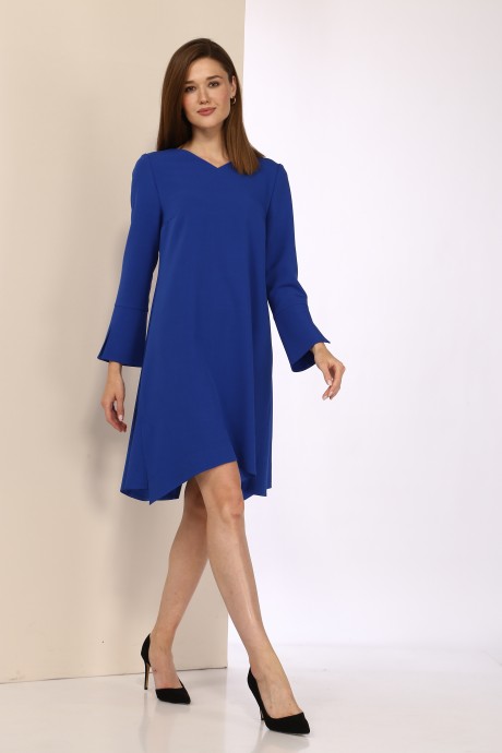 Платье КаринаДелюкс 101-1 Синий размер 44-48 #4