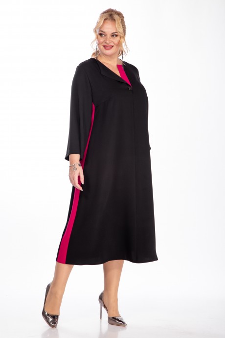 Платье КаринаДелюкс 137 черный размер 54-60 #4