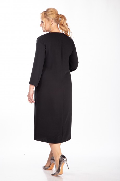 Платье КаринаДелюкс 137 черный размер 54-60 #5