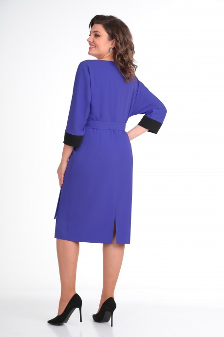 Платье КаринаДелюкс В-185-1 синий размер 52-58 #3