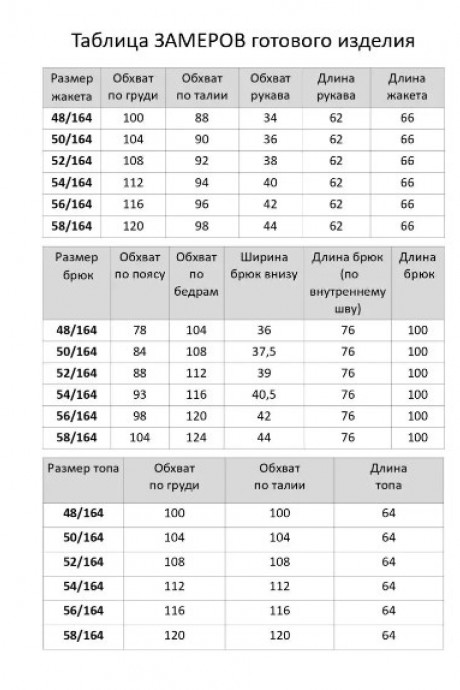 Костюм/комплект КаринаДелюкс М-1060/1 тройка графит размер 48-64 #4