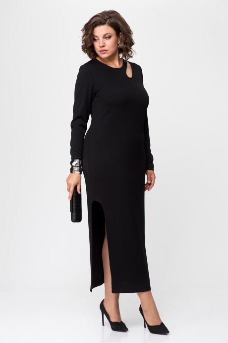 Платье КаринаДелюкс 1175 черный размер 50-54 #3