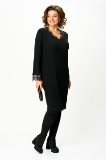 Платье КаринаДелюкс М-1404 черный