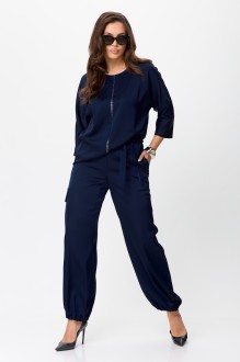 Костюм/комплект КаринаДелюкс М-1295 /1 двойка темно-синий