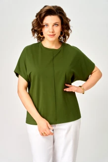 Блузка Larini 9610 хаки