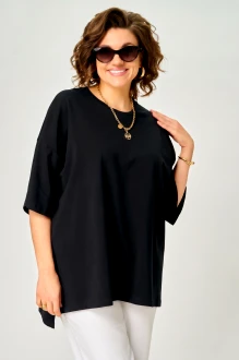Джемпер (кофта) Larini 089 ONE SIZE черный