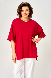 Джемпер (кофта) Larini 089 ONE SIZE красный