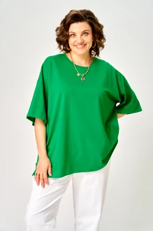 Джемпер (кофта) Larini 089 ONE SIZE зеленый