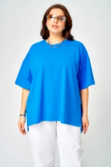 Джемпер (кофта) Larini 089 ONE SIZE васильковый